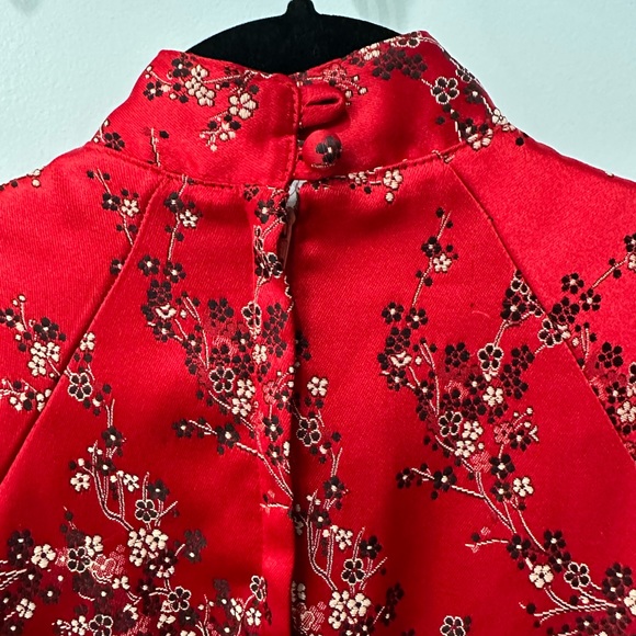 Vintage 90s Cherry Blossom Dress - Picture 7 of 16